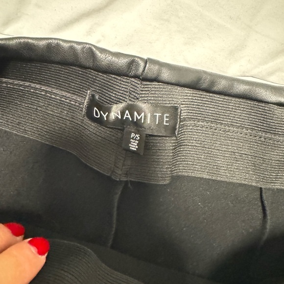 Dynamite Leather Skirt - Picture 2 of 3